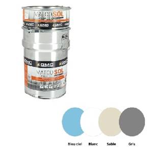 PEINTURE EPOXY AVEC DURCISSEUR MATCOSOL SABLE 20LT/25KG 112M2