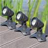 PROJECTEUR LUNAQUA 3 LEDS SET 3 SPOTS