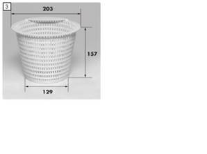 PANIER SKIM CERTIKIN H203/B129/HT157