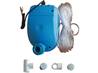 KIT BIEN ETRE BULLES BLOWER+6 JET D'AIR+BOUTON POUSSOIR+ACCESOIRES